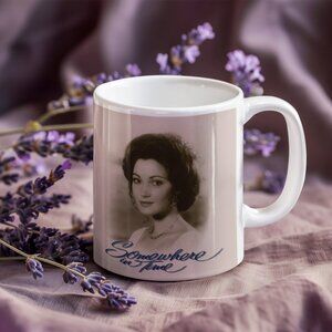 Somewhere in Time Double-Sided Ceramic Coffee Mug